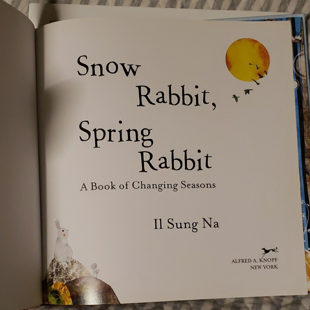 Snow Rabbit, Spring Rabbit Book + The Rabbit Listened - Picture 8 of 10